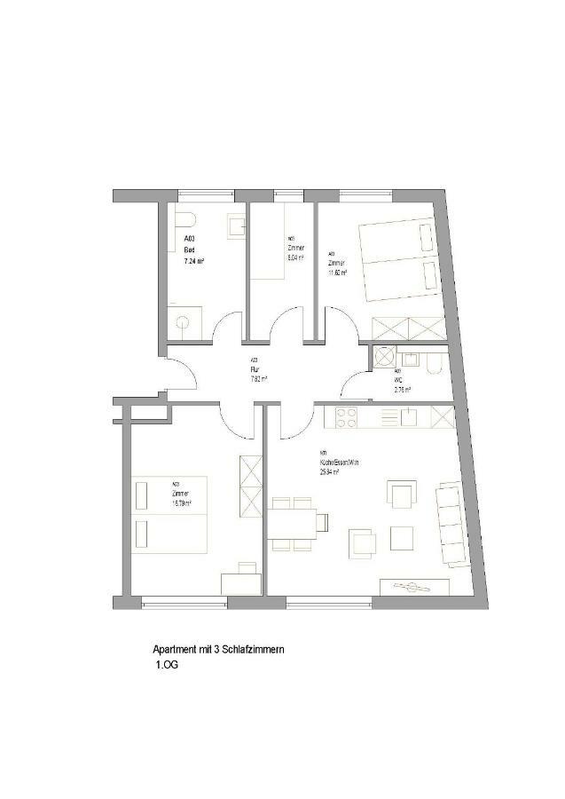 המבורג Arbio I Dehnhaide Apartments מראה חיצוני תמונה